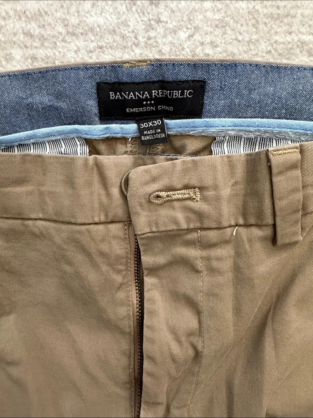 Banana republic, tan pants